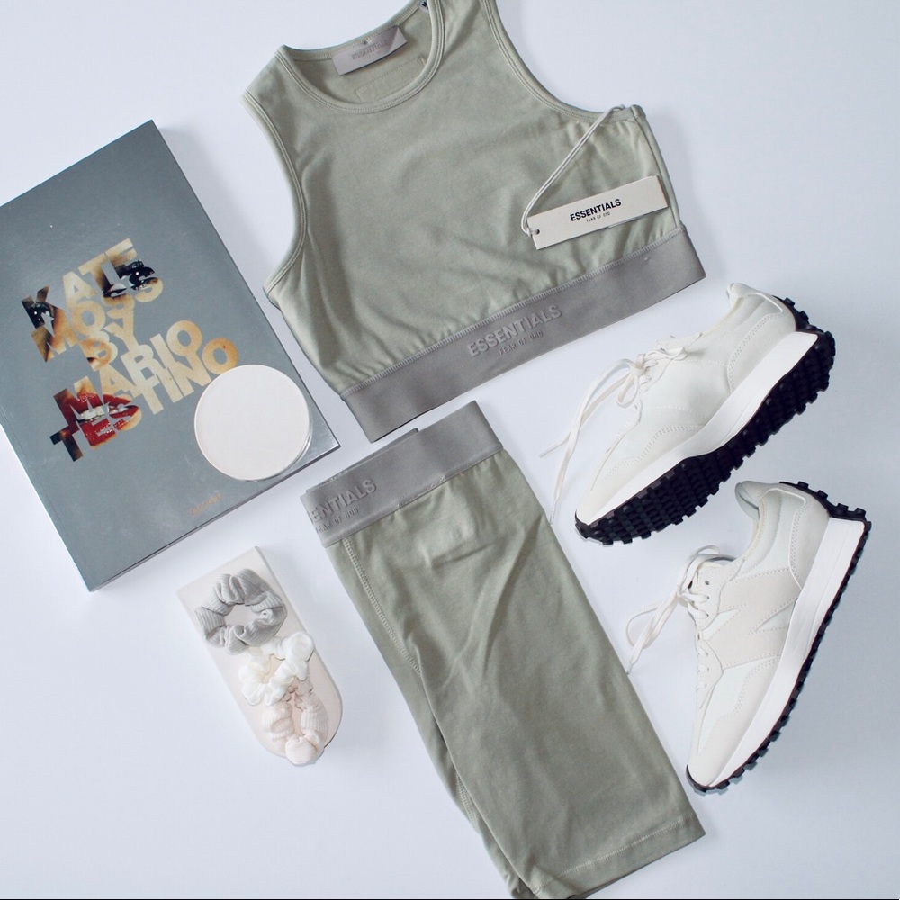 FEAR OF GOD ESSENTIALS ‘Seafoam’ Sport Tank